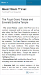 Mobile Screenshot of greatsiamtravel.wordpress.com