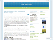 Tablet Screenshot of greatsiamtravel.wordpress.com