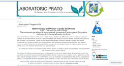 Desktop Screenshot of laboratorioprato.wordpress.com