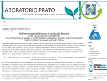 Tablet Screenshot of laboratorioprato.wordpress.com