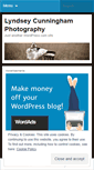 Mobile Screenshot of lyndseycunninghamphotography.wordpress.com