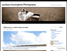 Tablet Screenshot of lyndseycunninghamphotography.wordpress.com