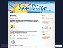 Tablet Screenshot of prc10conference.wordpress.com