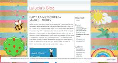 Desktop Screenshot of lulucia.wordpress.com