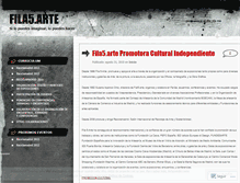 Tablet Screenshot of fila5arte.wordpress.com