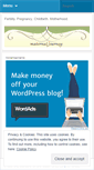 Mobile Screenshot of maternaljourney.wordpress.com