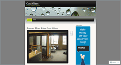 Desktop Screenshot of castglass.wordpress.com