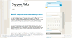 Desktop Screenshot of guidingafrica.wordpress.com