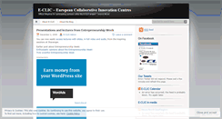 Desktop Screenshot of eclic.wordpress.com
