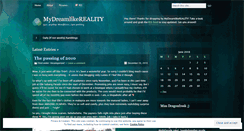 Desktop Screenshot of draconiandreams.wordpress.com