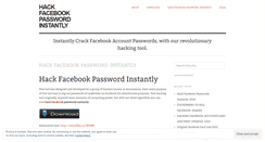 Desktop Screenshot of hackfacebookpasswordinstantly.wordpress.com