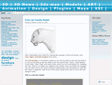 Tablet Screenshot of 3dnews.wordpress.com