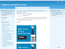 Tablet Screenshot of cellphonesmartphonereview.wordpress.com