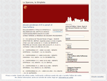 Tablet Screenshot of losperonelastrigliata.wordpress.com