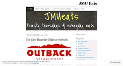 Desktop Screenshot of jmueats.wordpress.com