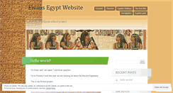 Desktop Screenshot of ewansegyptwebsite.wordpress.com