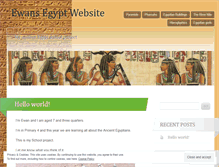 Tablet Screenshot of ewansegyptwebsite.wordpress.com
