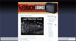 Desktop Screenshot of feedbacklounge.wordpress.com
