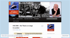 Desktop Screenshot of blogtanic.wordpress.com