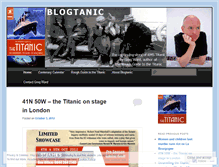 Tablet Screenshot of blogtanic.wordpress.com