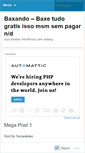 Mobile Screenshot of baxando.wordpress.com
