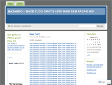 Tablet Screenshot of baxando.wordpress.com