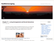 Tablet Screenshot of heathersocaging.wordpress.com