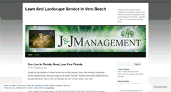 Desktop Screenshot of jandjmanagement.wordpress.com