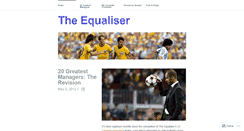 Desktop Screenshot of equaliserblog.wordpress.com