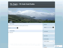 Tablet Screenshot of mrskathyrogers.wordpress.com