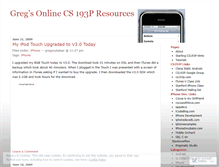 Tablet Screenshot of gregorykaiser.wordpress.com