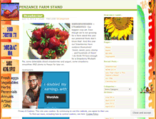 Tablet Screenshot of penzancefarmstand.wordpress.com