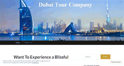 Desktop Screenshot of dubaitourcompany.wordpress.com