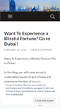 Mobile Screenshot of dubaitourcompany.wordpress.com