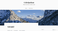 Desktop Screenshot of celeripedean.wordpress.com