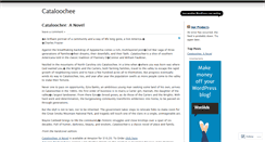 Desktop Screenshot of cataloochee.wordpress.com