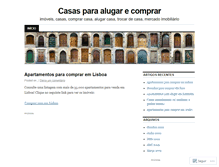Tablet Screenshot of casaperfeita.wordpress.com