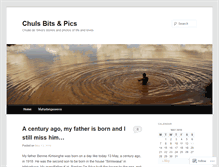 Tablet Screenshot of chulie.wordpress.com