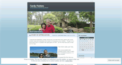 Desktop Screenshot of familypointers.wordpress.com