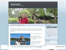 Tablet Screenshot of familypointers.wordpress.com