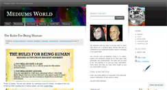 Desktop Screenshot of mediumsworld.wordpress.com