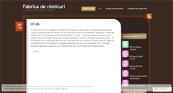 Desktop Screenshot of fabricadenimicuri.wordpress.com