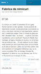 Mobile Screenshot of fabricadenimicuri.wordpress.com