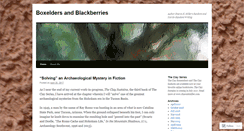 Desktop Screenshot of boxeldersandblackberries.wordpress.com