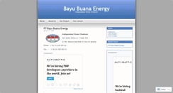 Desktop Screenshot of bbenergy.wordpress.com