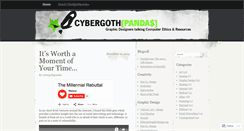 Desktop Screenshot of cybergothpandas.wordpress.com
