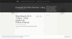 Desktop Screenshot of fernandodepinhobarreira.wordpress.com