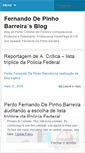 Mobile Screenshot of fernandodepinhobarreira.wordpress.com
