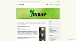 Desktop Screenshot of cindap.wordpress.com