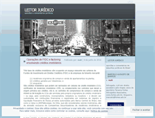 Tablet Screenshot of leitorjuridico.wordpress.com